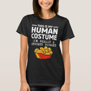 Fast Food Costume Gift Funny Foodie Tasty Chicken  T-Shirt