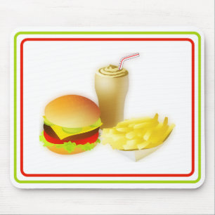 Fast Food Fun Mouse Pad