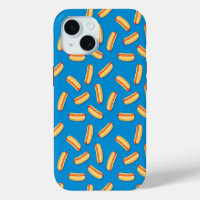 Fast Food Hotdogs Pattern