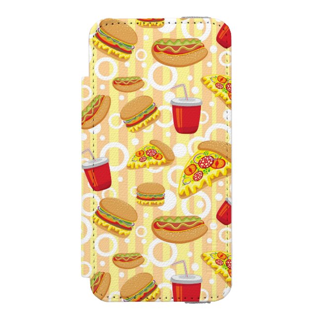 Fast Food Incipio iPhone Wallet Case (Folio Front)