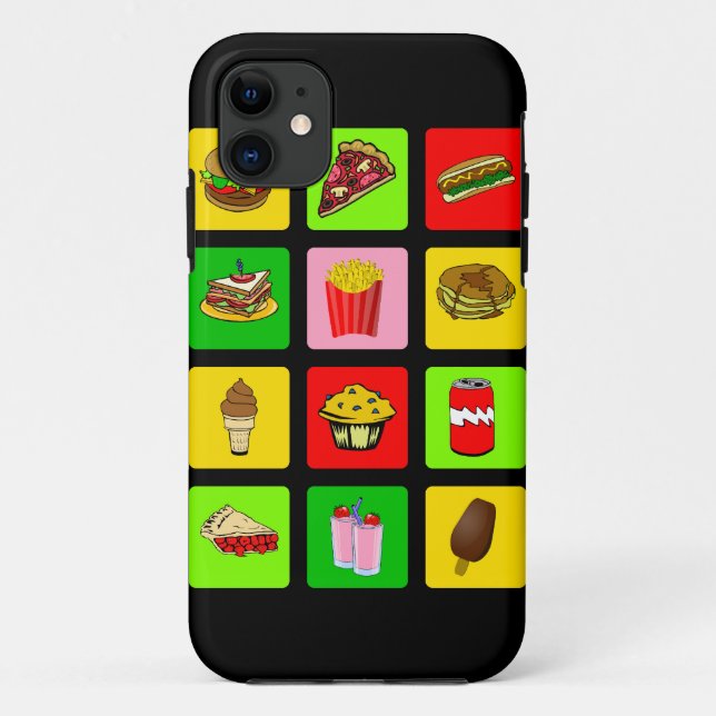 Fast Food Junkie iPhone case-mate Case (Back)
