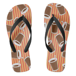 Fast food pattern thongs