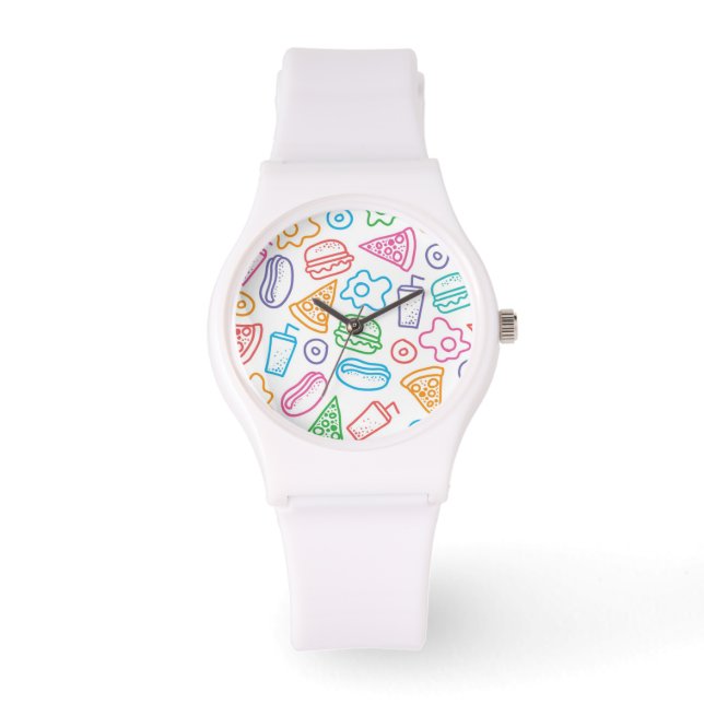 Fast food pattern watch (Front)