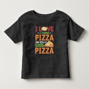 Fast Food Pizza Slice Lover Foodie Toddler T-Shirt