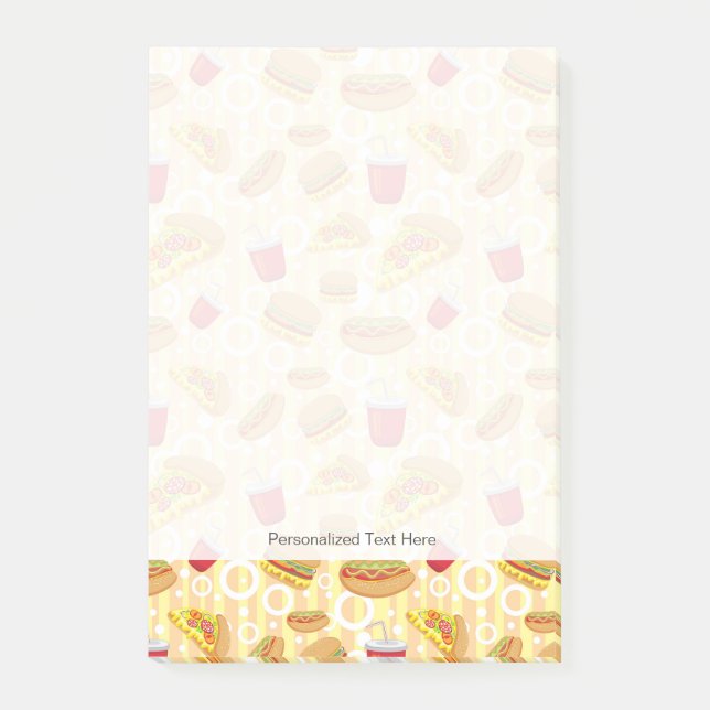 Fast Food Post-it Notes (Front)