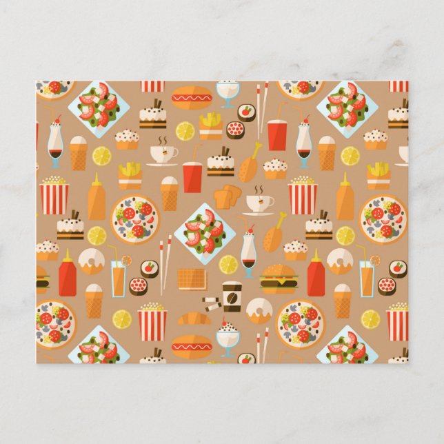 Fast food postcard (Front)