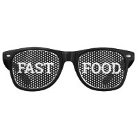 FAST FOOD retro Shades / Fun Party Sunglasses