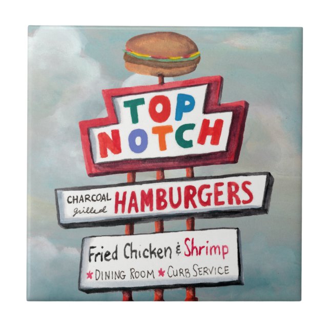 Fast Food Sign Tile (Front)