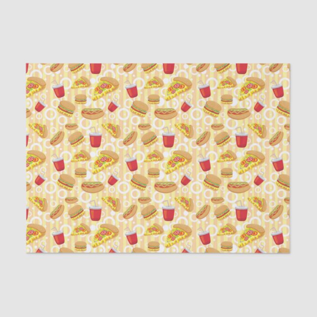 Fast Food Tissue Paper (Front)