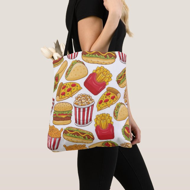 Fast Food   Tote Bag (Close Up)