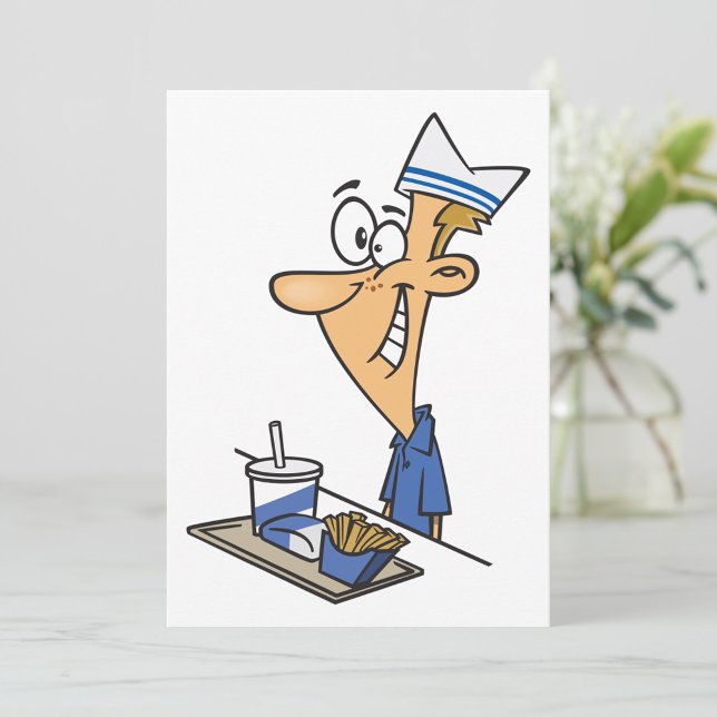 Fast Food Worker Invitation (Creator Uploaded)