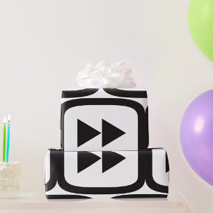 Fast Forward Icon Wrapping Paper