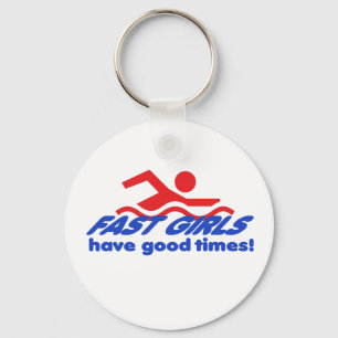Fast Girls Keychain