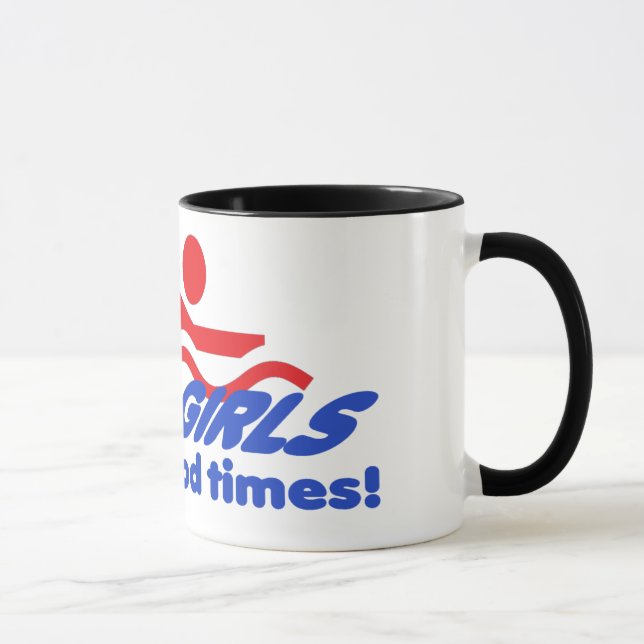 Fast Girls Ringer Mug (Right)