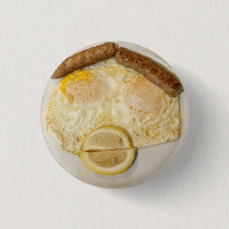 Fast KARL's Face in EGGS 3 Cm Round Badge