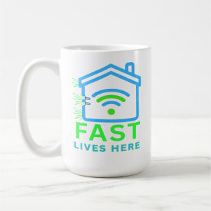 Fast Lives Here Coffee Mug