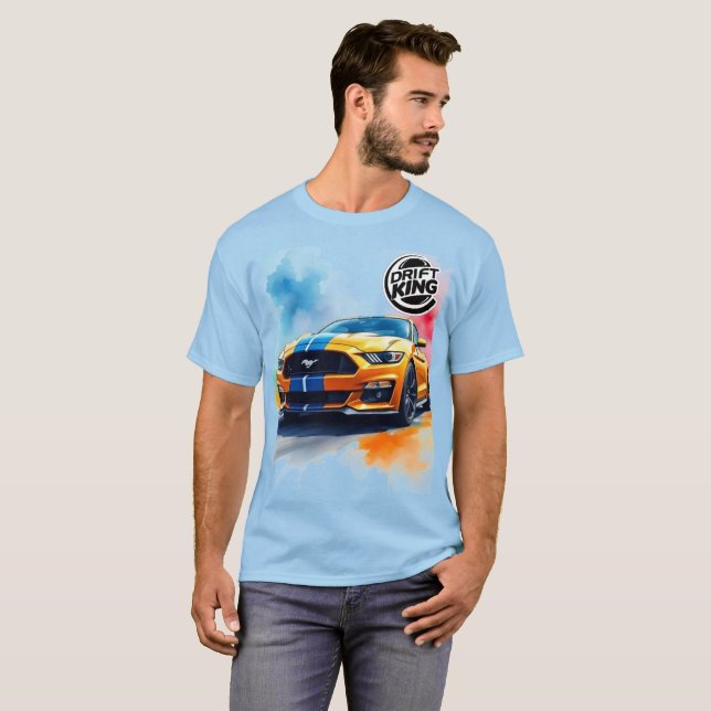 fast mens tshirts race car birthday racer (Front Full)