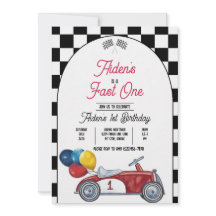 Fast One Race car - Invite