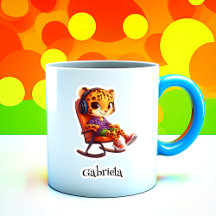 Fast Rocking Cheetah Personalised Vinyl Sticker