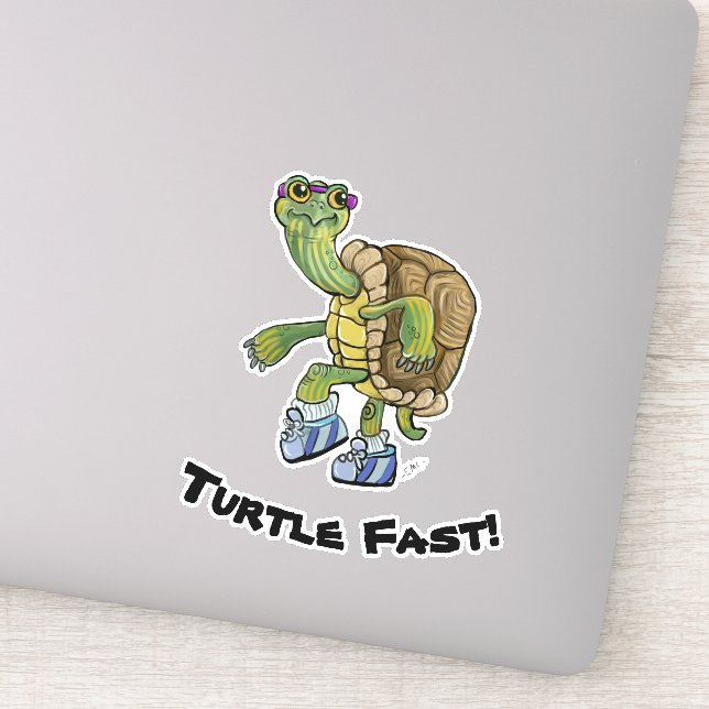 Fast Running Turtle (Detail)