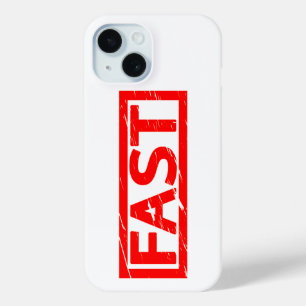 Fast Stamp iPhone 15 Case