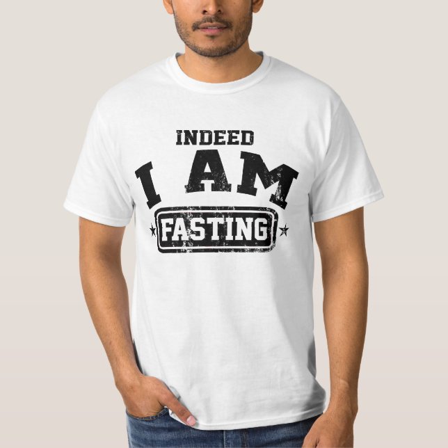 Fasting Dawah - Indeed I Am Fasting T-Shirt (Front)