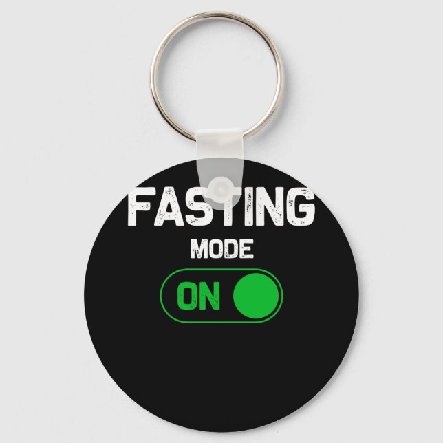 Fasting Mode On Ramadan Fasting Muslim Ramadan Key Ring (Front)