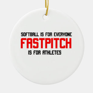 FastPitch Ceramic Tree Decoration
