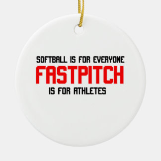 FastPitch Ceramic Tree Decoration