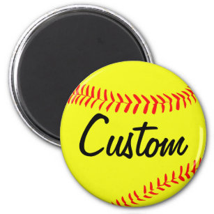 Fastpitch Softball Custom Magnet