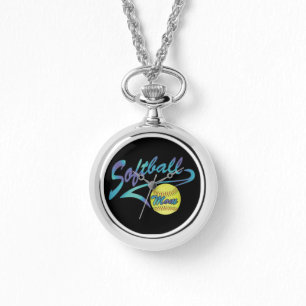 Fastpitch Softball Mum Athletic Tail Watch