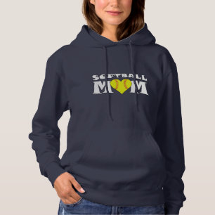 Fastpitch Softball Mum Player Name & Number Hoodie
