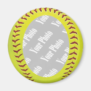 Fastpitch Softball Photo Template Magnet