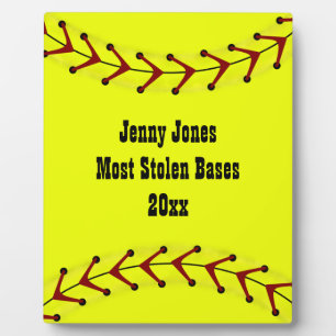 Fastpitch Softball Plaque