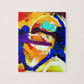 Fastpitch Softball Players Jigsaw Puzzle