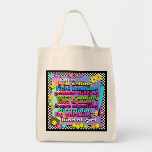 Fastpitch Softball Players Tote Bag