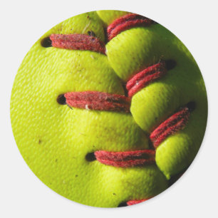 Fastpitch Softball Seam Sticker