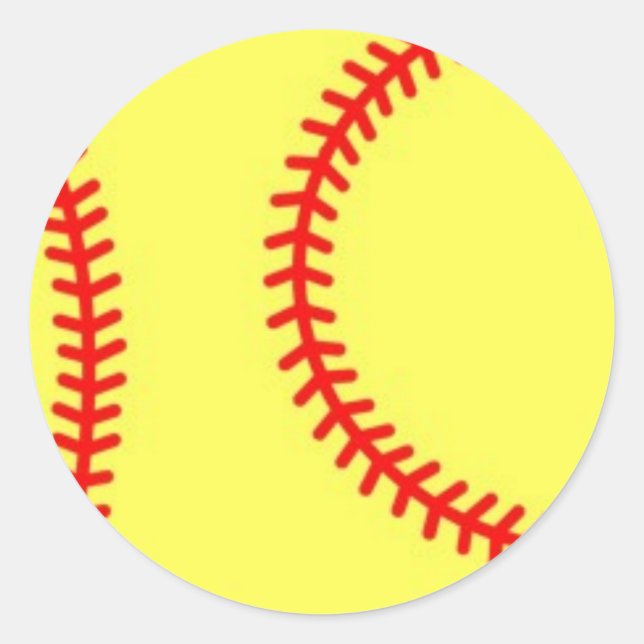 Fastpitch Softball Sticker (Front)