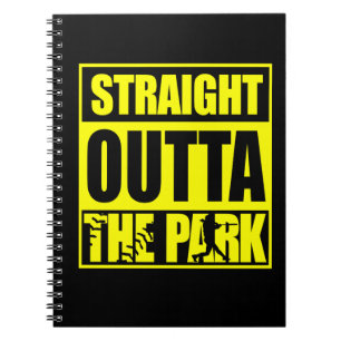 Fastpitch Softball Straight Outta The Park Notebook