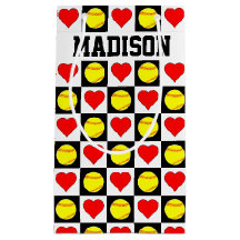 Fastpitch Softballs and Hearts Custom Player Name
