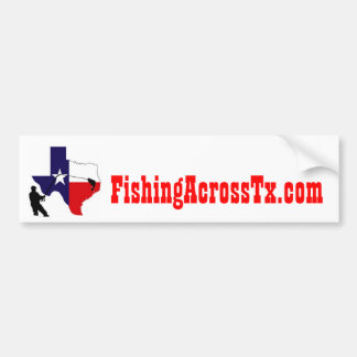 fat%20logo%20#001_AZ, FishingAcrossTx.com, Scoo... Bumper Sticker