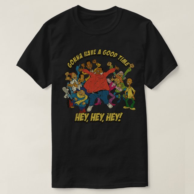 Fat Albert Gonna Have a Good Time Kids Long Sleeve T-Shirt (Design Front)