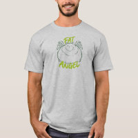 Fat Angel Cat Wings Funny Feline Divine Humour