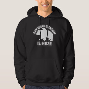 Fat Bear Season Is Here - White Hoodie