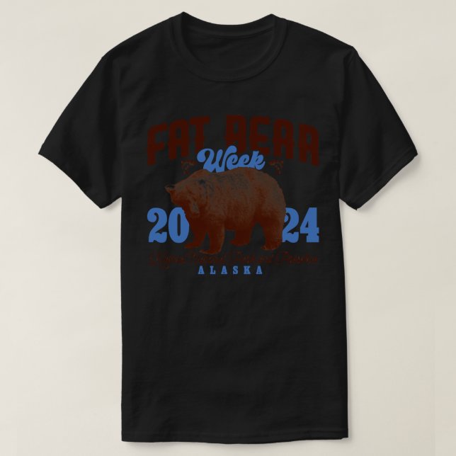 Fat Bear Week 2024 1 T-Shirt (Design Front)