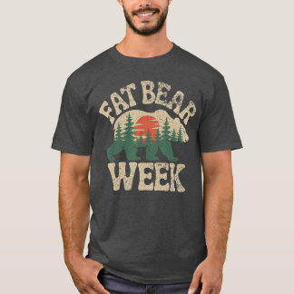 Fat Bear Week Nature Lover Planet Protection Wild  T-Shirt