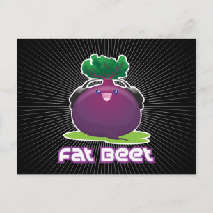 Fat Beet Postcard