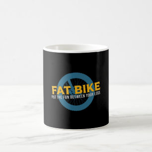 Fat Bike Between Your Legs Biker Biking Retro Coffee Mug