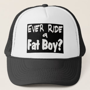 Fat Boy Rider Trucker Hat