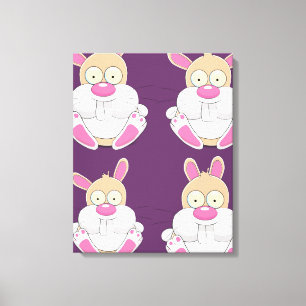 Fat Bunny Canvas Print